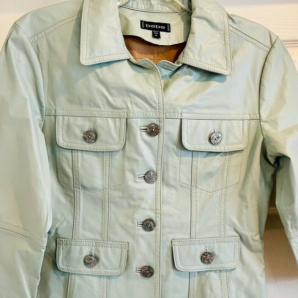 •Vintage Bebe• Leather Jacket - Picture 7 of 9